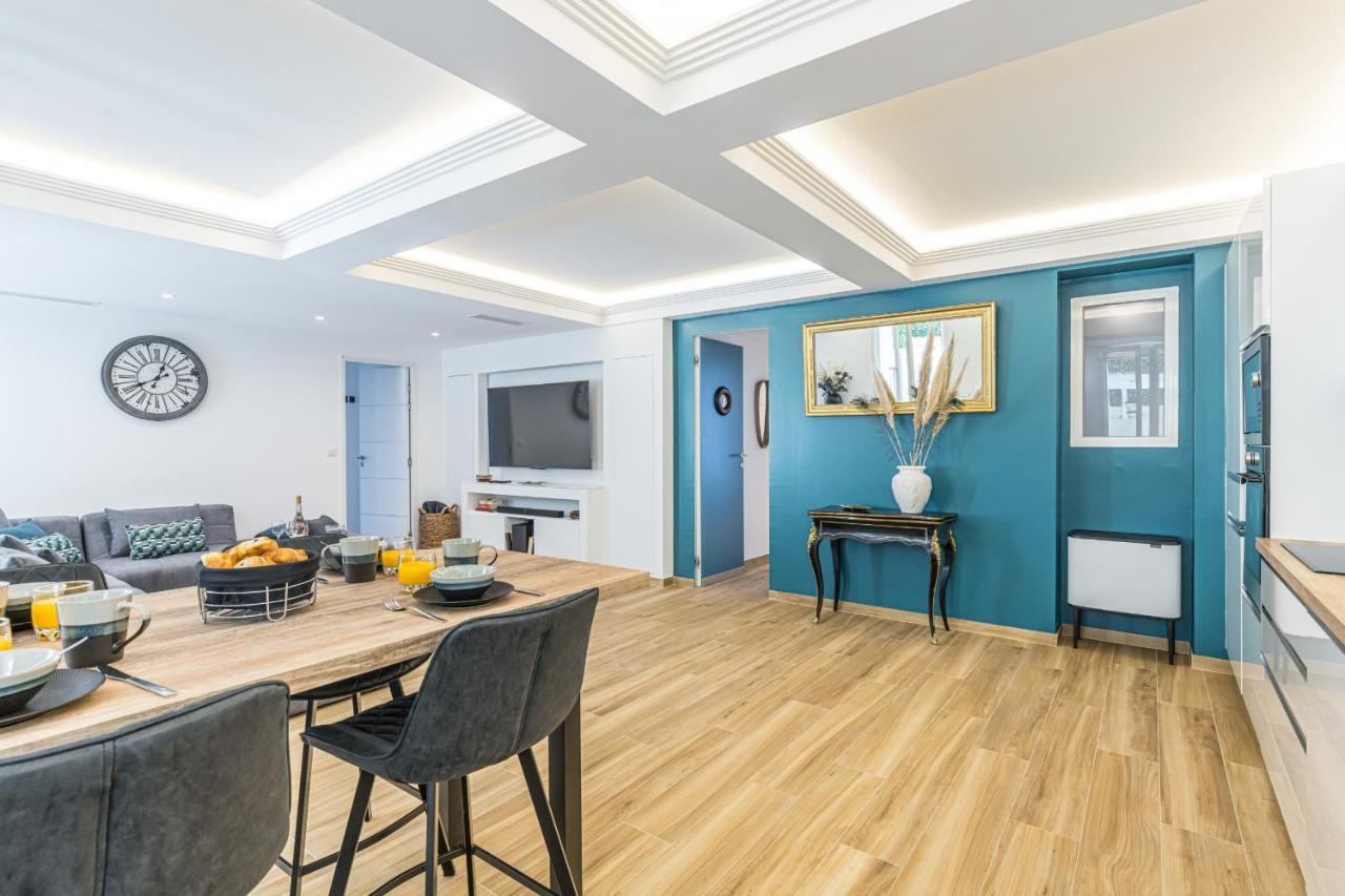 Luxury 3 Bdr Garden & Parking - Angels' Garden Daire Nice Dış mekan fotoğraf