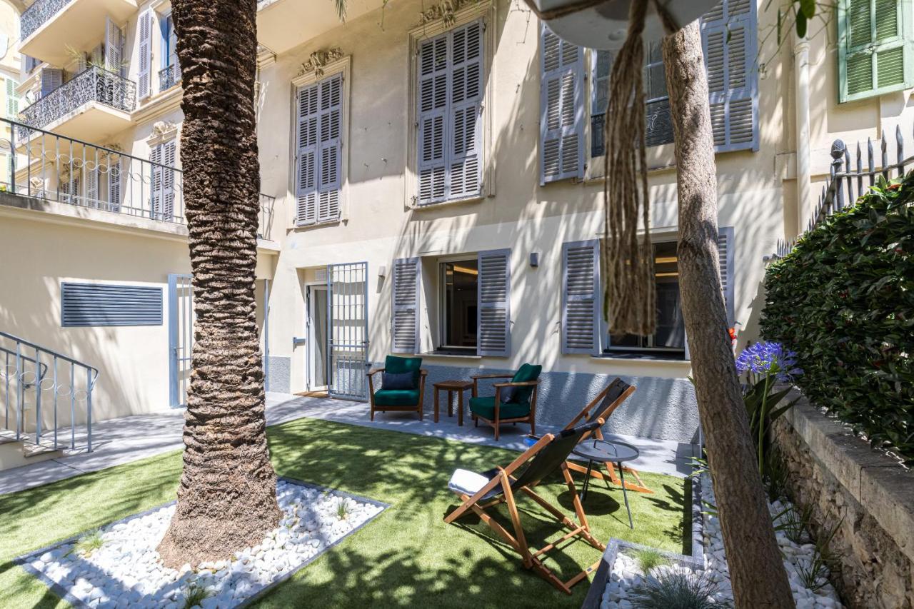 Luxury 3 Bdr Garden & Parking - Angels' Garden Daire Nice Dış mekan fotoğraf