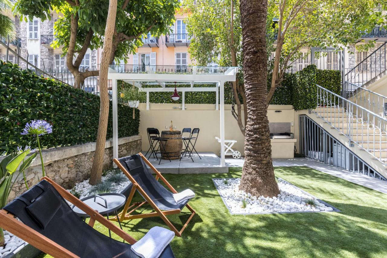 Luxury 3 Bdr Garden & Parking - Angels' Garden Daire Nice Dış mekan fotoğraf