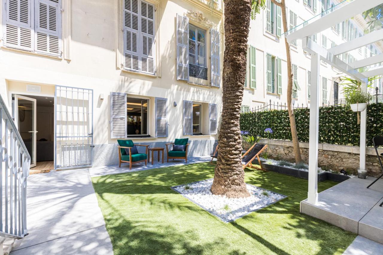 Luxury 3 Bdr Garden & Parking - Angels' Garden Daire Nice Dış mekan fotoğraf