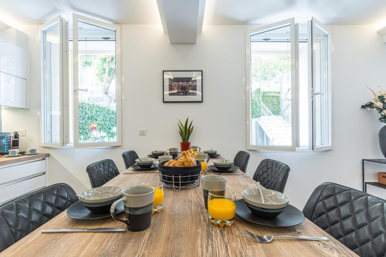 Luxury 3 Bdr Garden & Parking - Angels' Garden Daire Nice Dış mekan fotoğraf