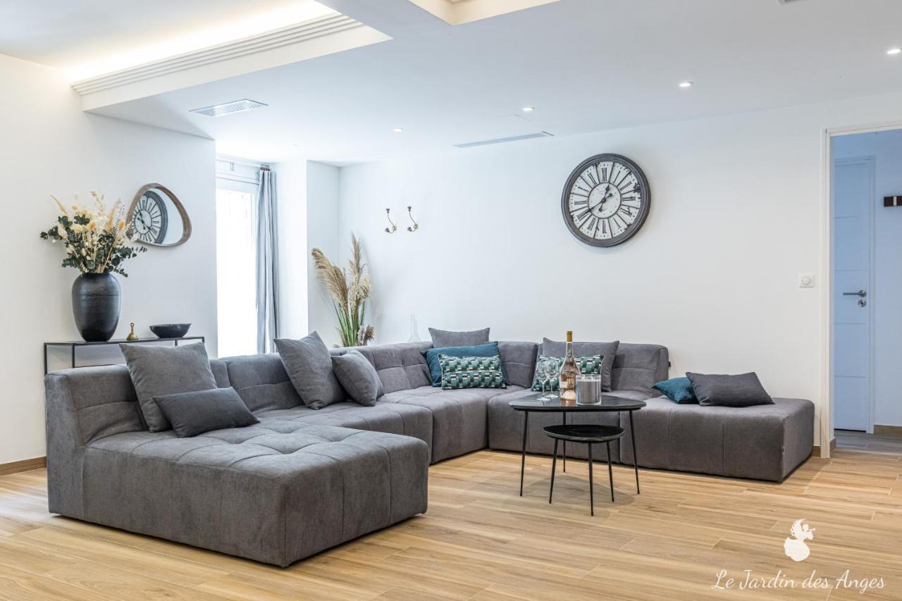 Luxury 3 Bdr Garden & Parking - Angels' Garden Daire Nice Dış mekan fotoğraf