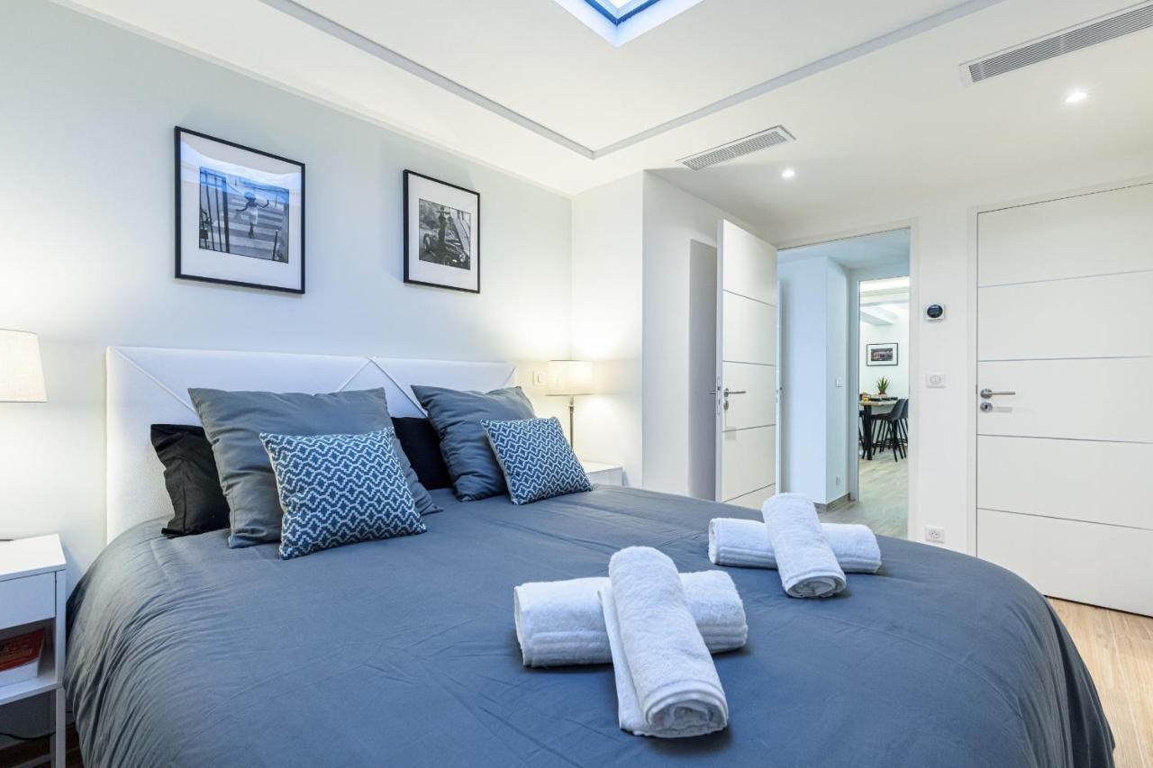 Luxury 3 Bdr Garden & Parking - Angels' Garden Daire Nice Dış mekan fotoğraf