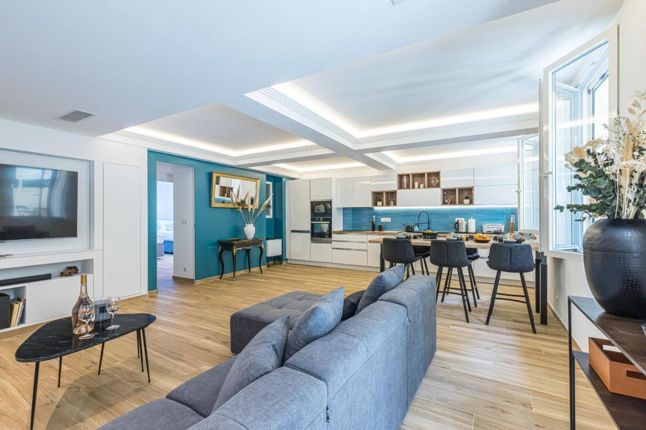 Luxury 3 Bdr Garden & Parking - Angels' Garden Daire Nice Dış mekan fotoğraf