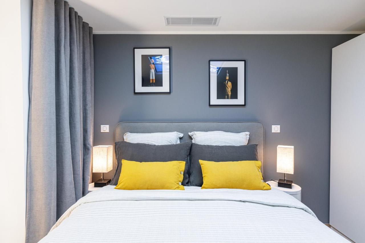 Luxury 3 Bdr Garden & Parking - Angels' Garden Daire Nice Dış mekan fotoğraf